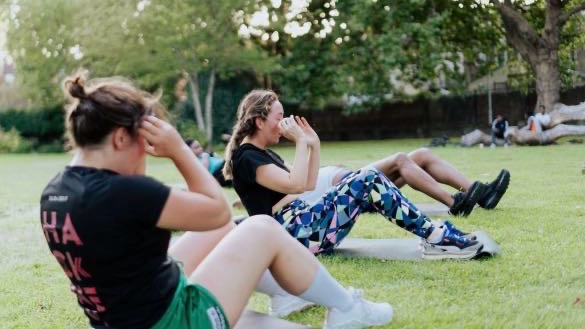 Motivational fitness training image for personal training clients