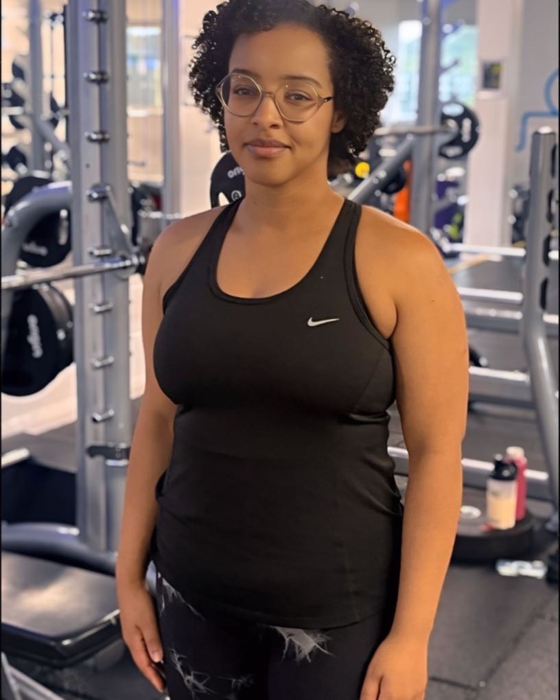 Outdoor fitness progress results with DB's Workouts personal trainer