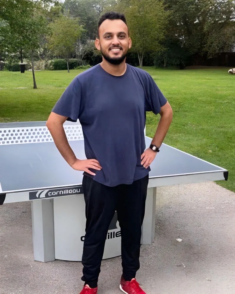 Client before outdoor PT East London